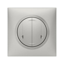 Charger l'image dans la galerie, Commande double sans fils dooxie with Netatmo pour éclairage ou prise connectée ou micromodule - alu