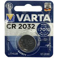 Pile bouton Lithium CR2032 2V VARTA
