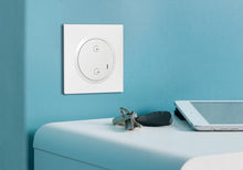 Charger l&#39;image dans la galerie, Commande Départ/Arrivée pour installation connectée dooxie with Netatmo avec plaque blanche
