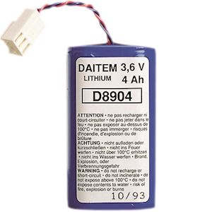 Pile lithium 3,6V/4AH