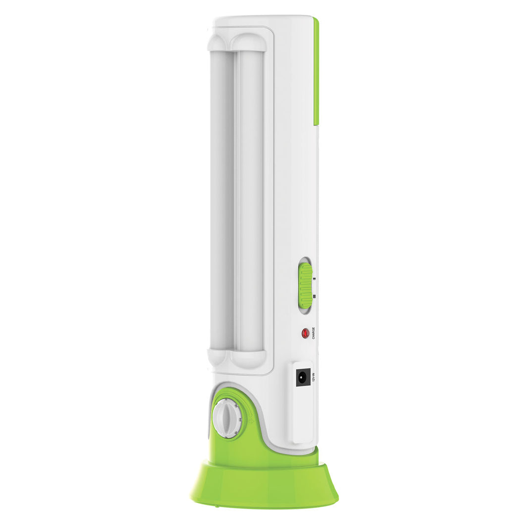 Lanterne 80 LED 180° (4000°K) RECHARGE SECTEUR ET SOLAIRE