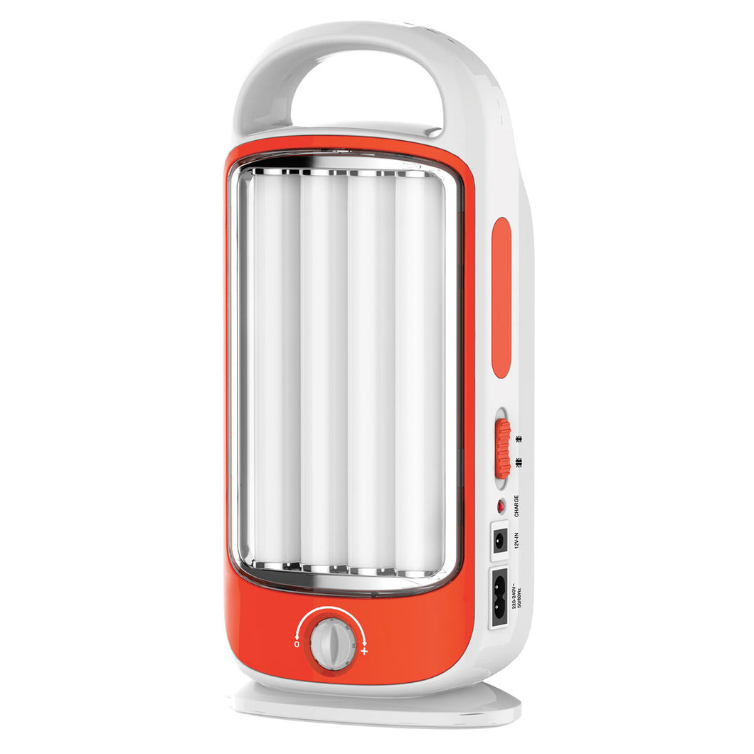 Lanterne 160 LED 180° (4000°K) RECHARGE SECTEUR ET 12V