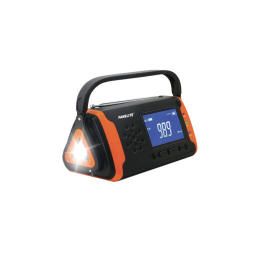 APPAREIL DE SURVIE MULTI-FONCTIONS RECHARGE USB, SOLAIRE, DYNAMO OU PILES AAA