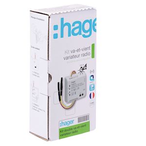 Kit va et vient variateur toutes charges KNX radio