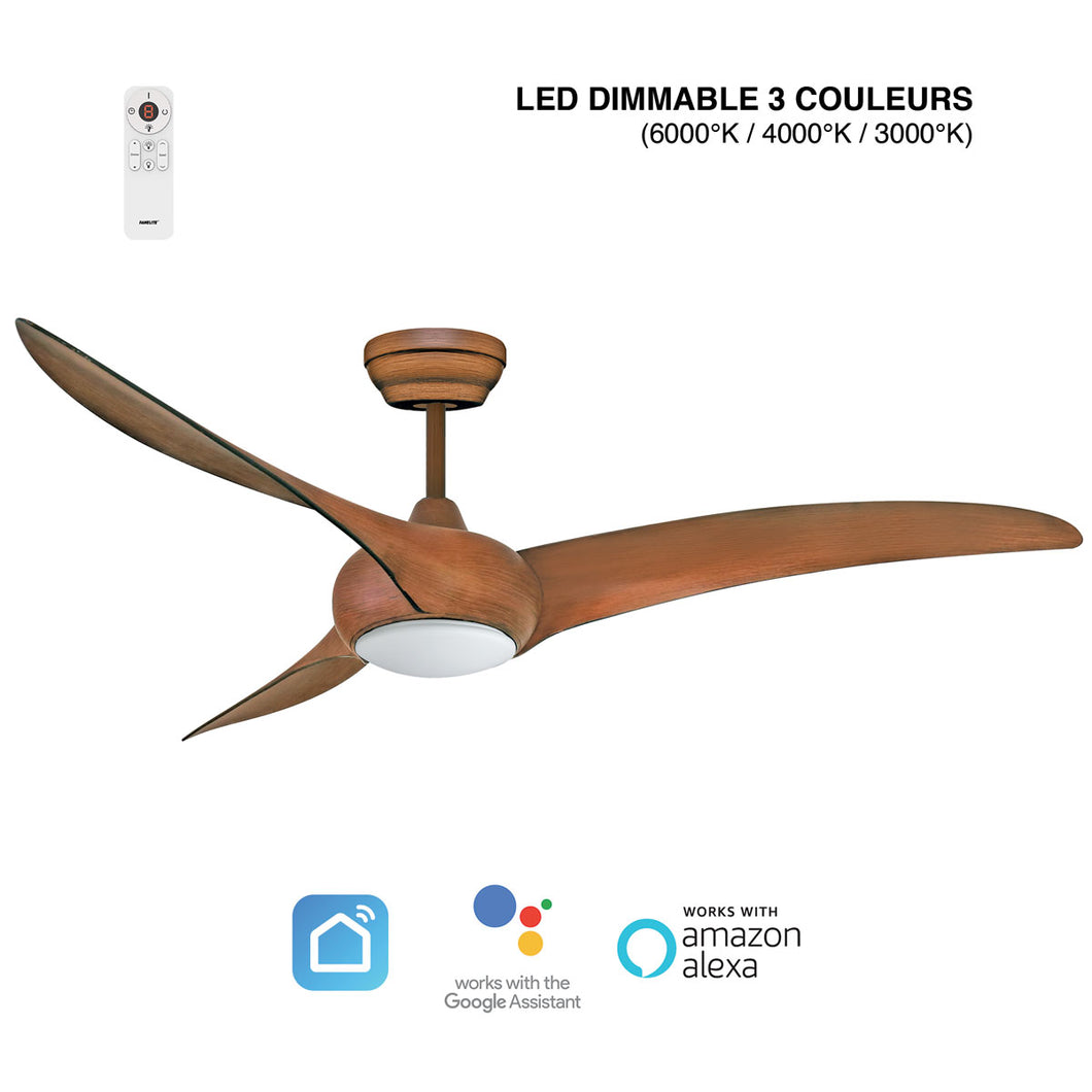 Brasseur d'air MAFATE DC132CM avec moteur à courant continu